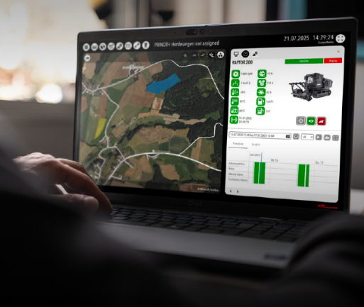 Prinoth Connect_portal view