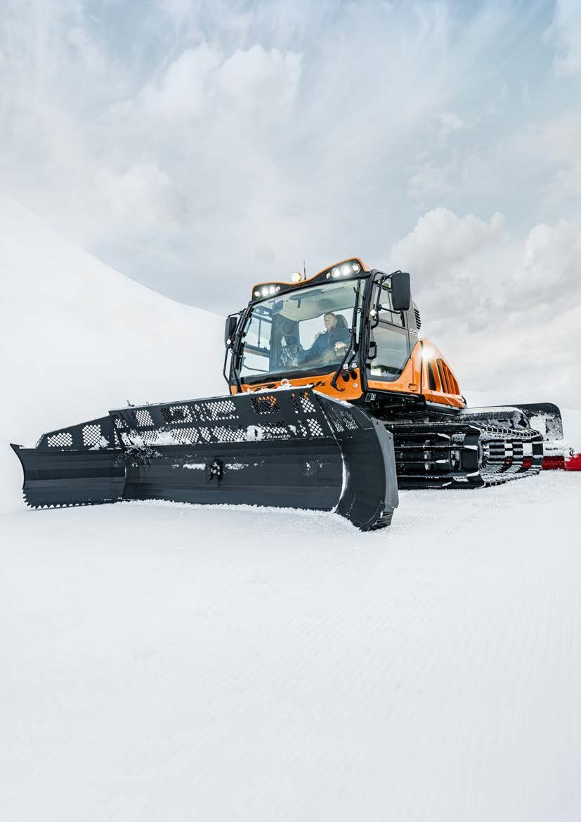 Built for the harshest place on Earth - Prinoth