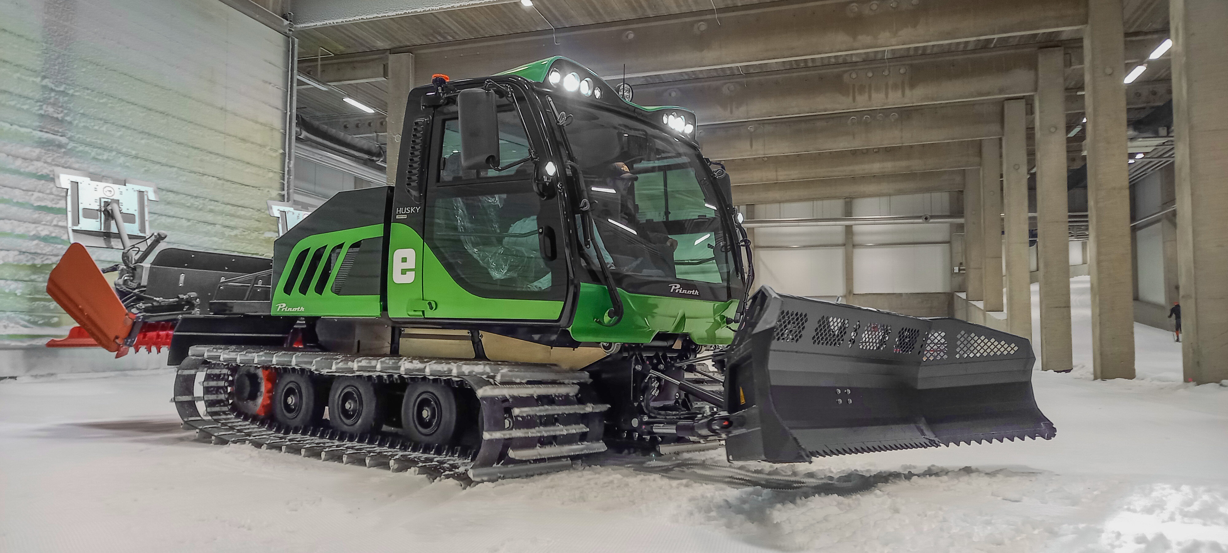 Husky E-Motion – Clean innovation in the Oberhof ski hall