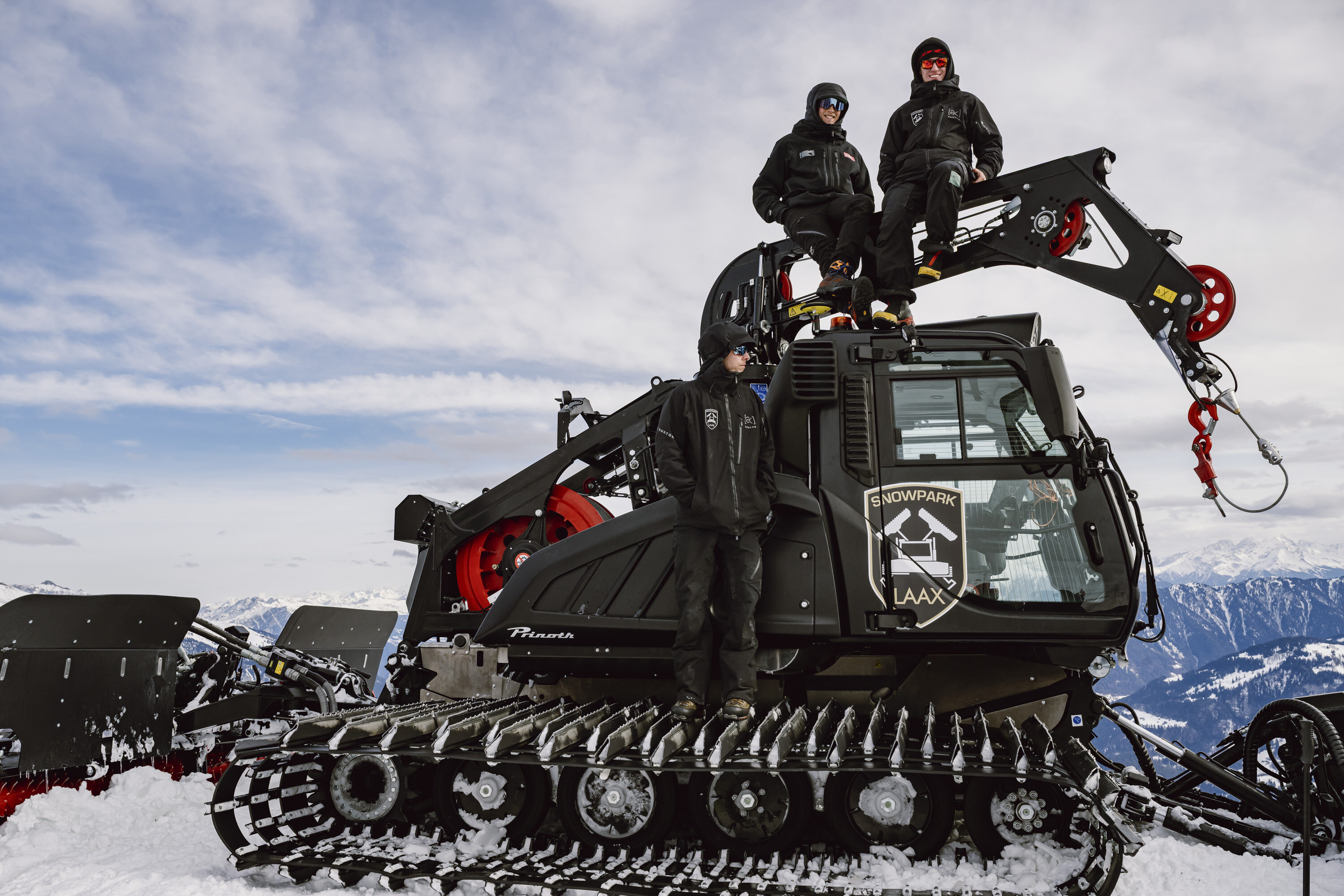 Built for the World’s Best: The Bison X at Snowpark LAAX