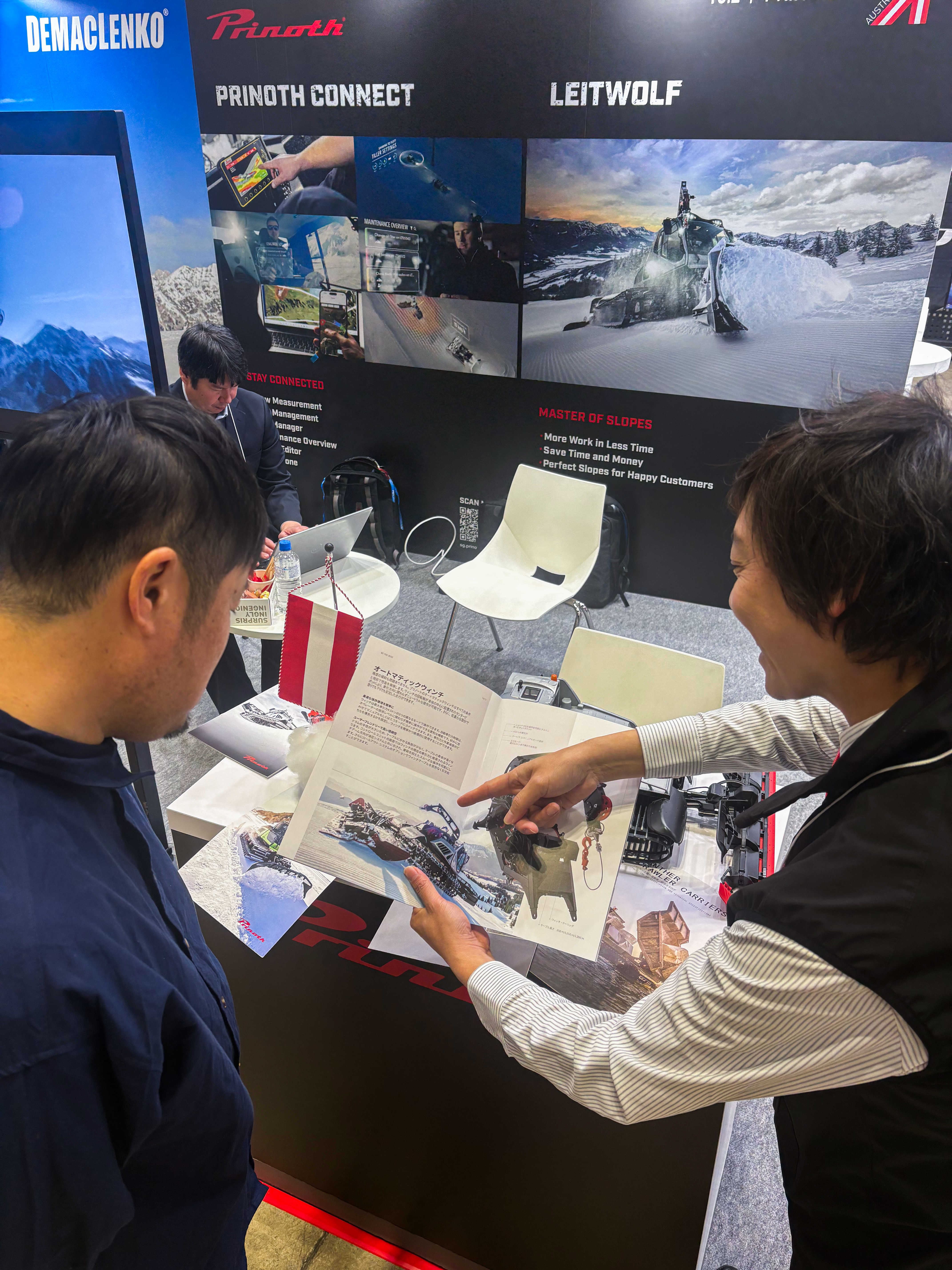 Prinoth präsentiert Innovation und globales Engagement auf der Snow Expo Japan