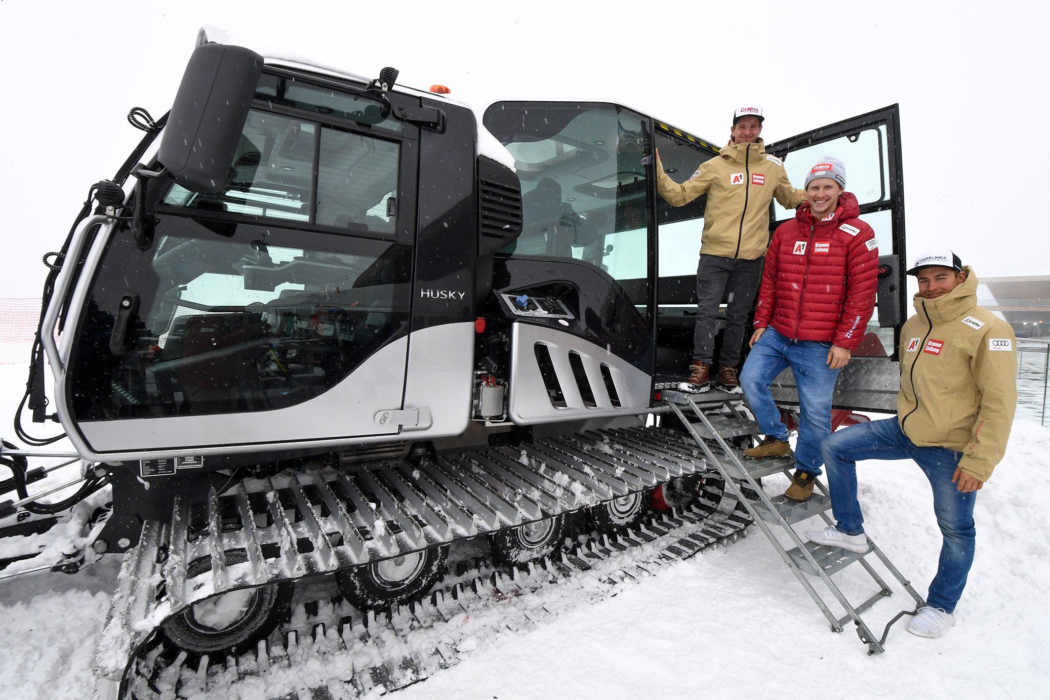 The Prinoth Husky Transport Cabin gets VIP Approval